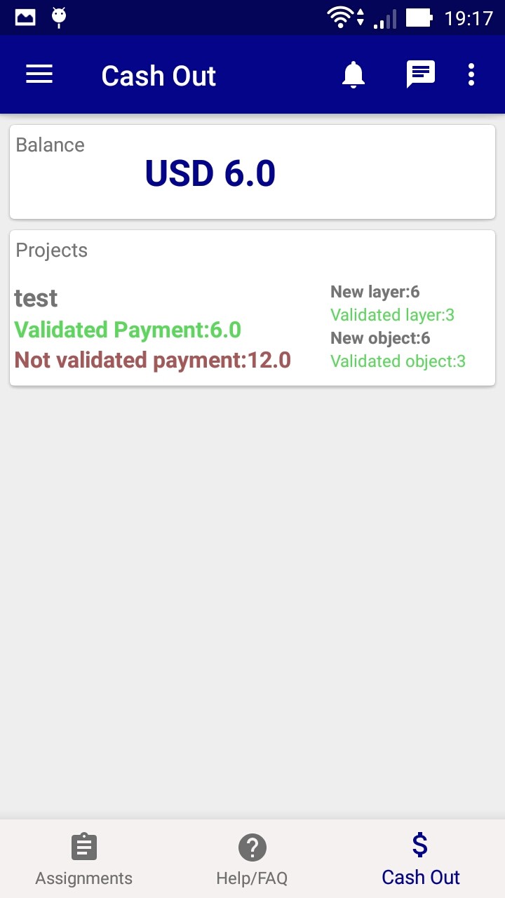 mobile wallet image annotation